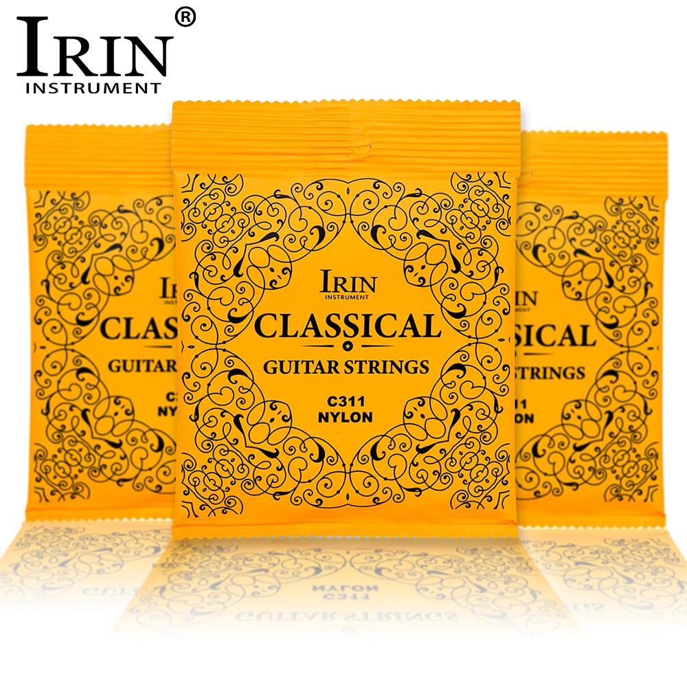 IRIN C311 Universal Classical Guitar Strings Nylon Core Silver Plated Copper Alloy Guitarra String Guitar Parts & Accessories