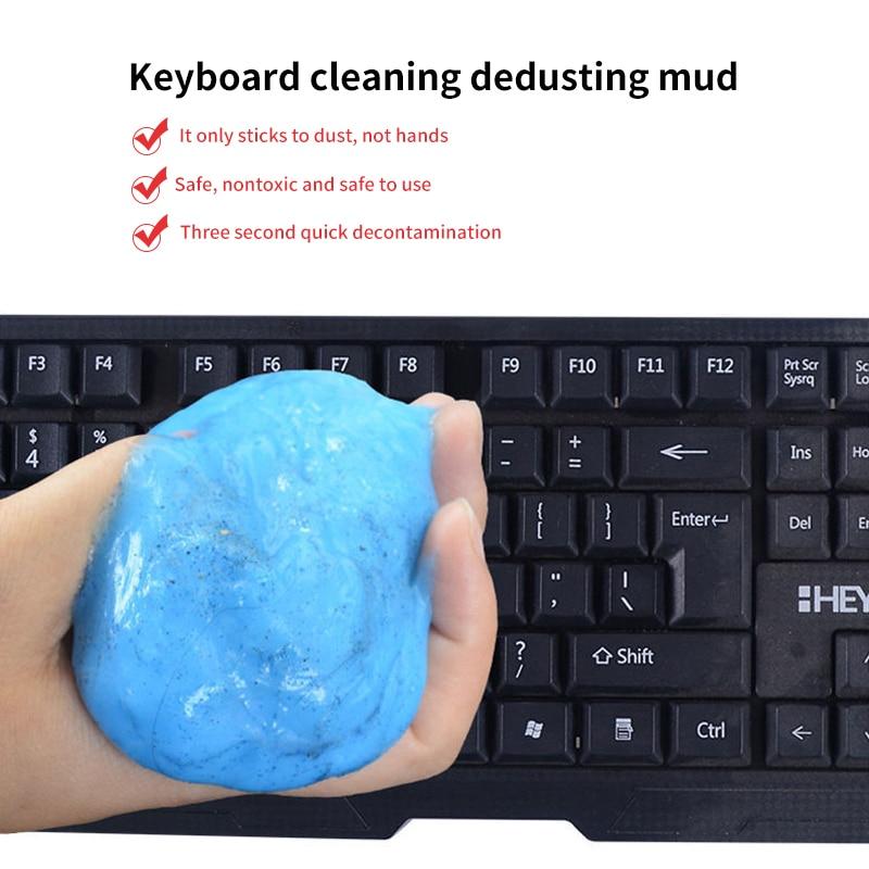 Auto Myčka Interiér Auto Čisticí gel Slime na čištění stroje Auto Vent Magic Dust Remover Lepidlo Počítačová klávesnice Čistič nečistot