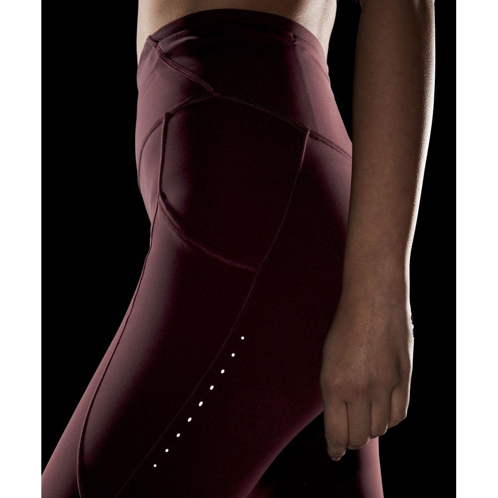Lululemon Fast And Free High Rise Tight 28   5 Pocket Goodnight Plum