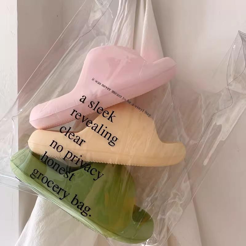 Bread Slippers Women's Home Summer Thick Bottom Bathroom Non-slip Men's Sandals