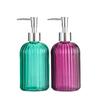 Color Clear Soap Dispenser Bottle Refillable Liquid Hand Soap Shampoo Dispenser for Bathroom Kitchen