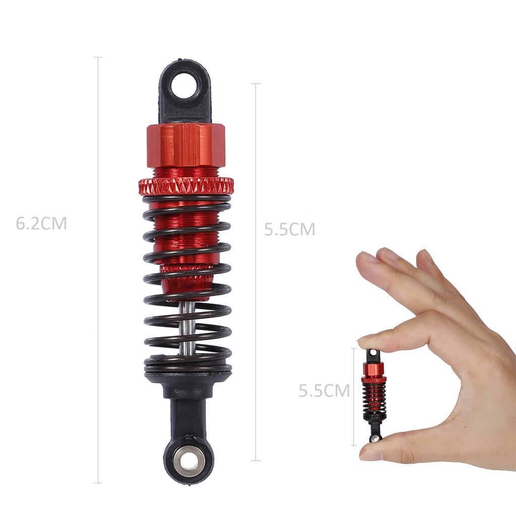 LoveinDIY 4 Set Adjustable Metal Front and Rear Shock Absorber Damper for 1/12 RC D90 MN-90 MN-99 MN-91 FJ-45 Black LoveinDIY 4 Set Adjustable Metal Front and Rear Shock Absorber Damper for 1/12 RC D90 MN-90 MN-99 MN-91 FJ-45 Black