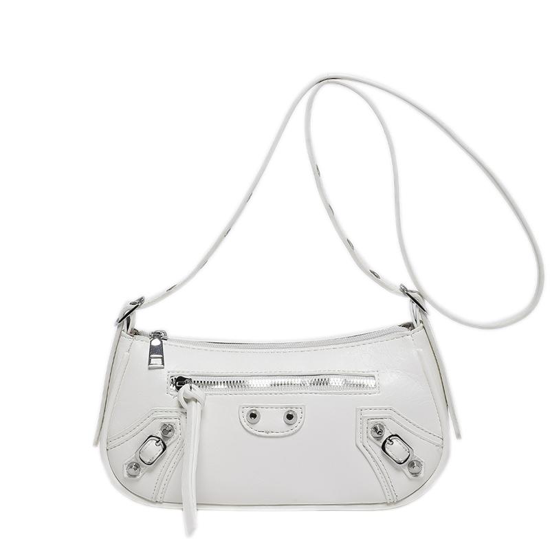 Women's PU Leather Shoulder Bags  Small Rivet Messenger Bags for Ladies  High Quality Casual Crossbody Bag  Fashion