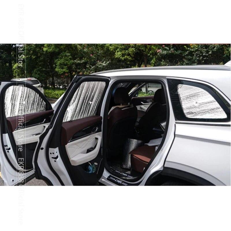 Vollständige Abdeckungen Sonnenschutz für Mercedes Benz C-Klasse W205 2015 ~ 2016 Autozubehör Sonnenschutz Windschutzscheiben Seitenfenster Visier