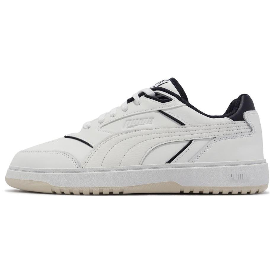 

New PUMA Doublecourt White New Navy Women s 393284-02 37