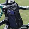 Bike Handlebar Stem Bag Cup Drink Holder Insulated Stem Bag Bike Storage Pouch