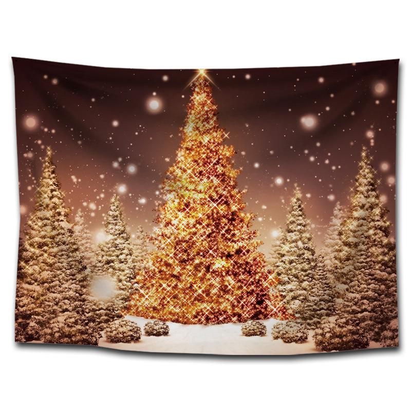 New Year's Store Hanging Cloth, Festive Trendy Brand Wall Cloth, Background Cloth, Bedroom Christmas Tapestry