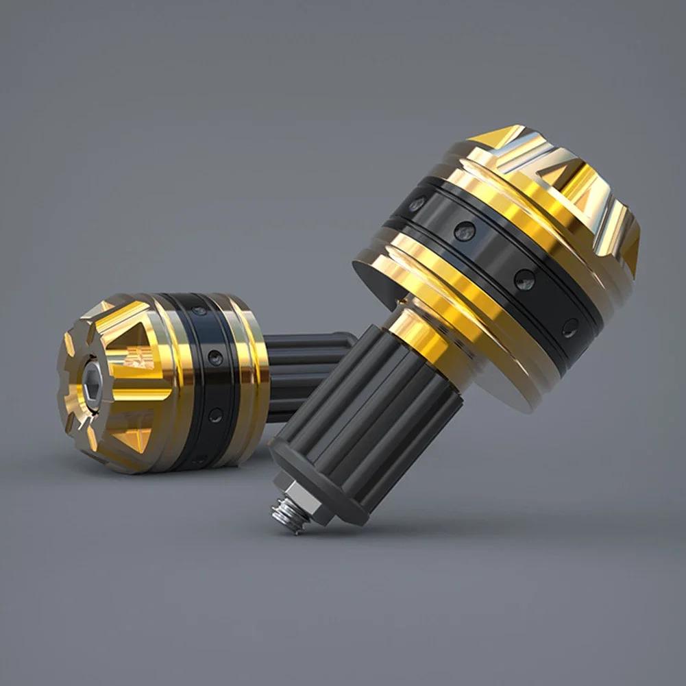 New Motorcycle Handle Bar Ends Grips Universal for 7/8" 22mm Aluminum Alloy Motorcycle Handlebar Plug Slider