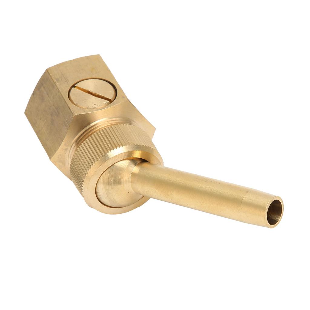 Female Thread Fountain Nozzle Brass Adjustable Water Spray Head with Valve for PondDN25 32mm