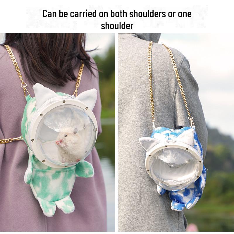 Small Pet Carrier: Sugar Glider, Guinea Pig, Squirrel, Cockatiel, Dwarf Rabbit - Portable & Warm Bag