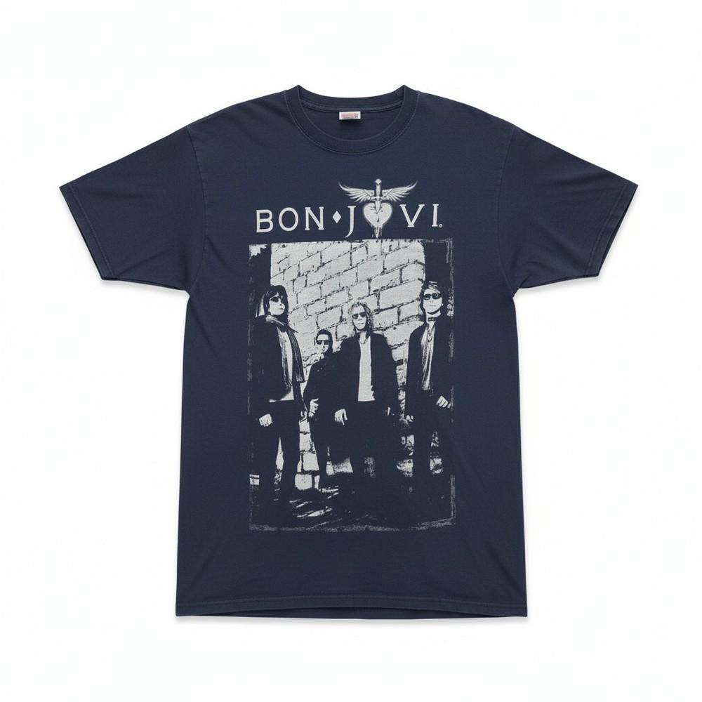 Bon Jovi Tour Tshirt Size L See Measurement Photos 1309 Unisex T-Shirt S