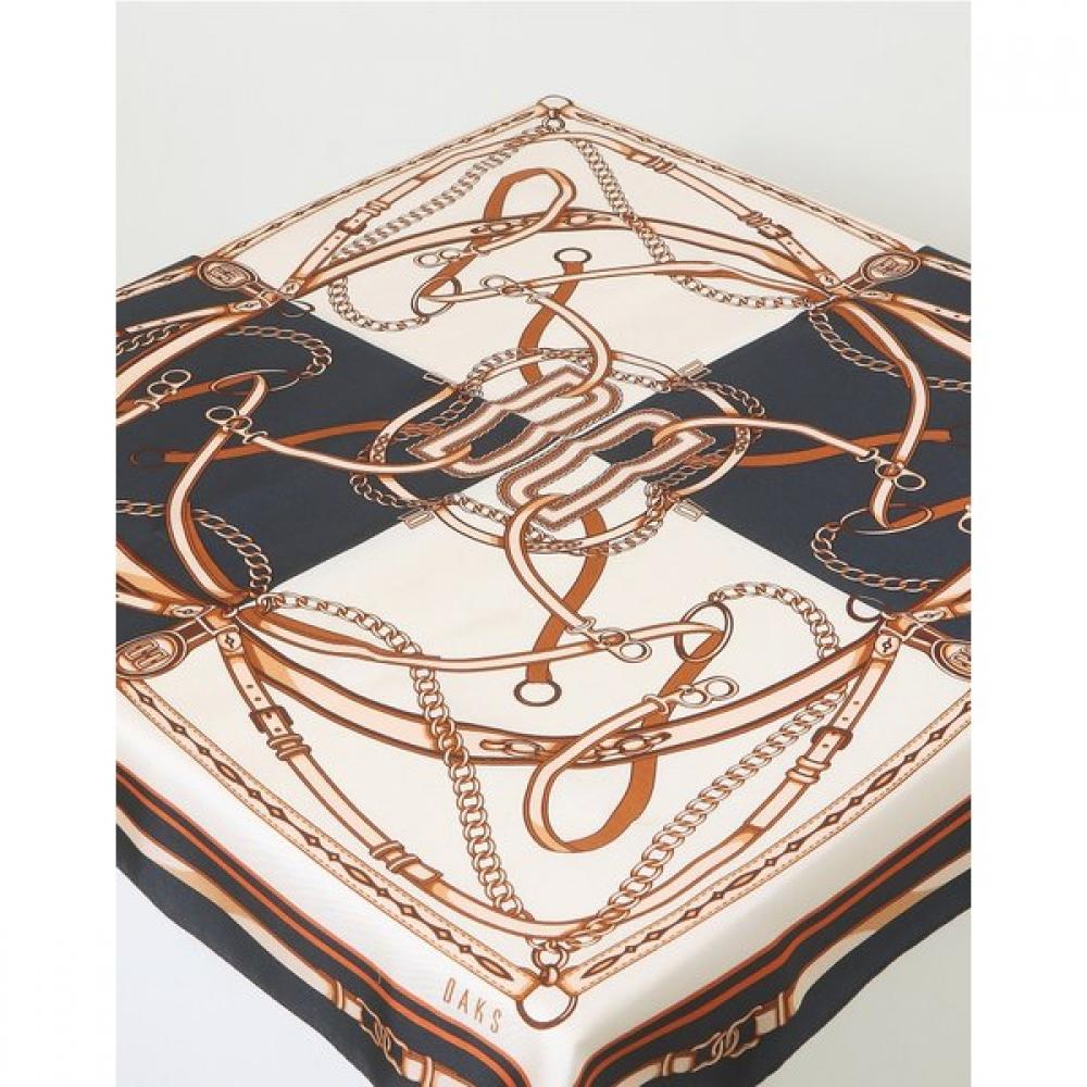 Daks Navy Dd Chain Scarf Ring Set Dcsc3e701