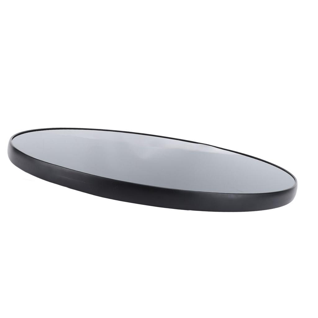 450mm Round Table Top Fade Proof Erosion Resistant Fast Installation Glossy Black Solid Wood Table Topwith Screws for