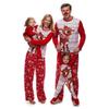 Luxurious Christmas Family Matching Clothes With Adorable Fox Design And Unisex Pajamas Set