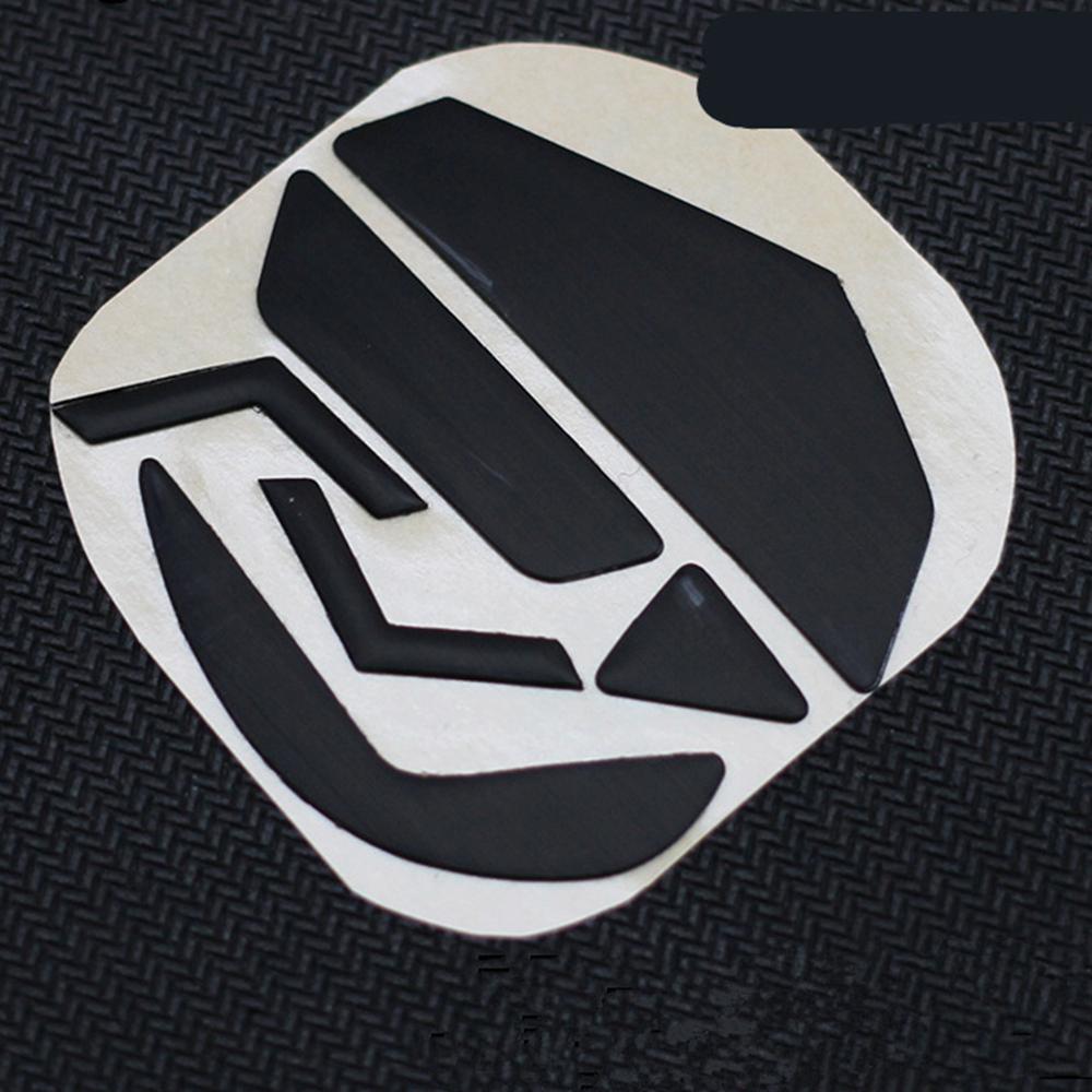 Buy 1/2/4 Sets Cool Teflon Skates 0.65mm Thickness Mouse Pad Mouse Mic