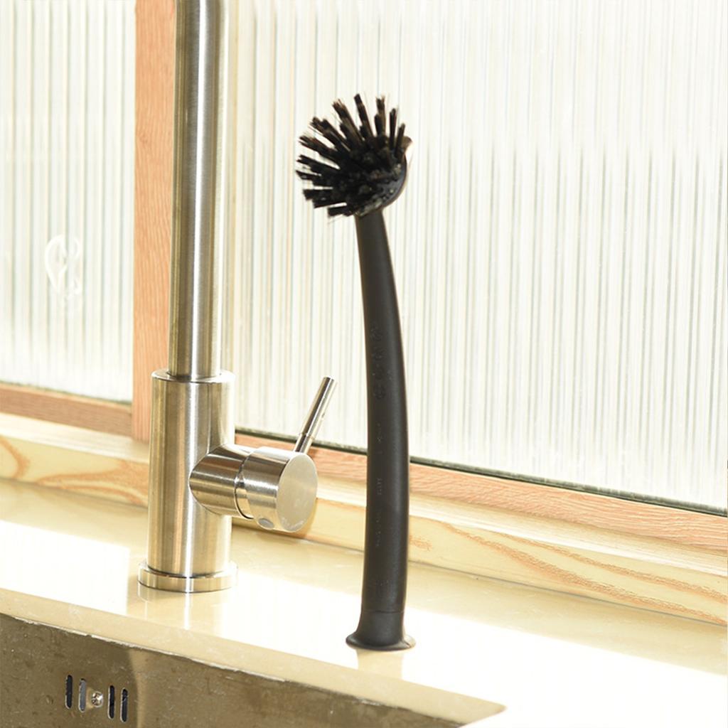 Cleaning Brush Long Handle Washing Cup Brush Wall Breaking Machine Practical Deep Cleaning Brush Home Kitchen Utensils Tools