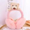 Soft For Children Warm Funny Stuffed Bear Shape Earwarmer Cartoon Earmuff Female Ear Flap Cute