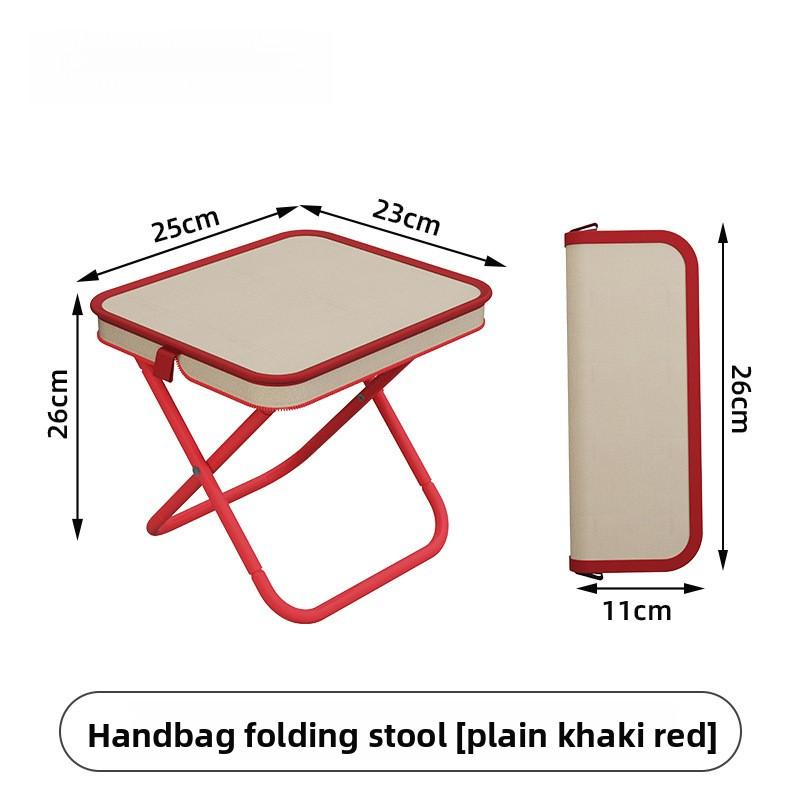 Outdoor foldable stool portable backpack stool with lightweight mini carry outdoor camping chair, fishing stool, picnic stool