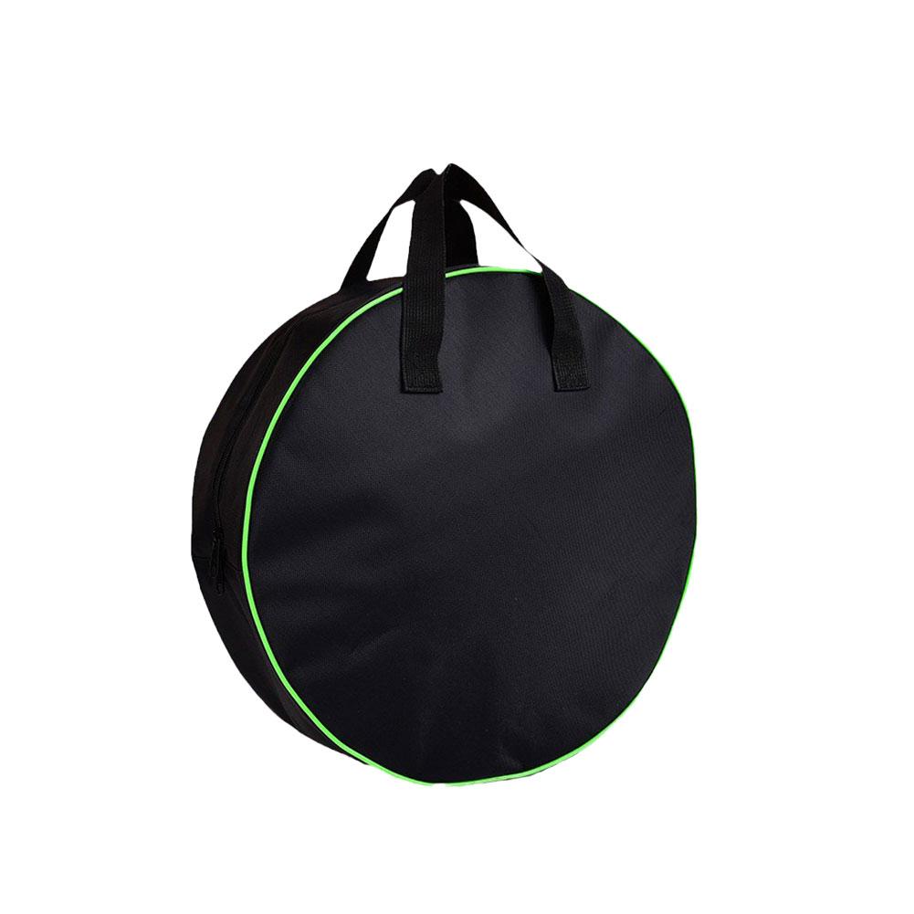 New Black Green Car Charge Cable Bag Waterproof Oxford Cloth Storage Bags Round Car Tools Organizer