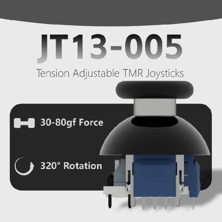 Controller Modification Thumbstick Module with Variable Resistance, Magnetic Input Design, and Over 5 Million Rotations