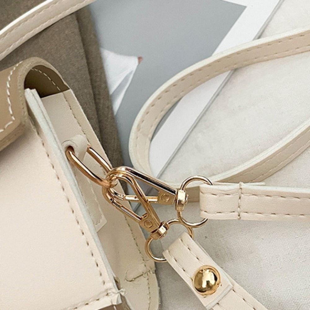 Mini Funny Square Bag PU Contrast Color Crossbody Bag Sweet Camera Shoulder Bag  Outdoor