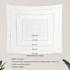 1pc Bohemian Psychedelic Sun and Moon Tapestry Wall Hanging - Polyester Fabric for Living Room Bedroom Decoration