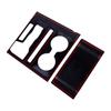 Center Console Gear Shift Box Water Cup Holder Panel Cover Trim Black Carbon Fiber Style Fit for Ford F-150 - LHD