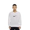 Nike Sweatshirts Men's White Crew Neck Moderate Regular DA0087-100