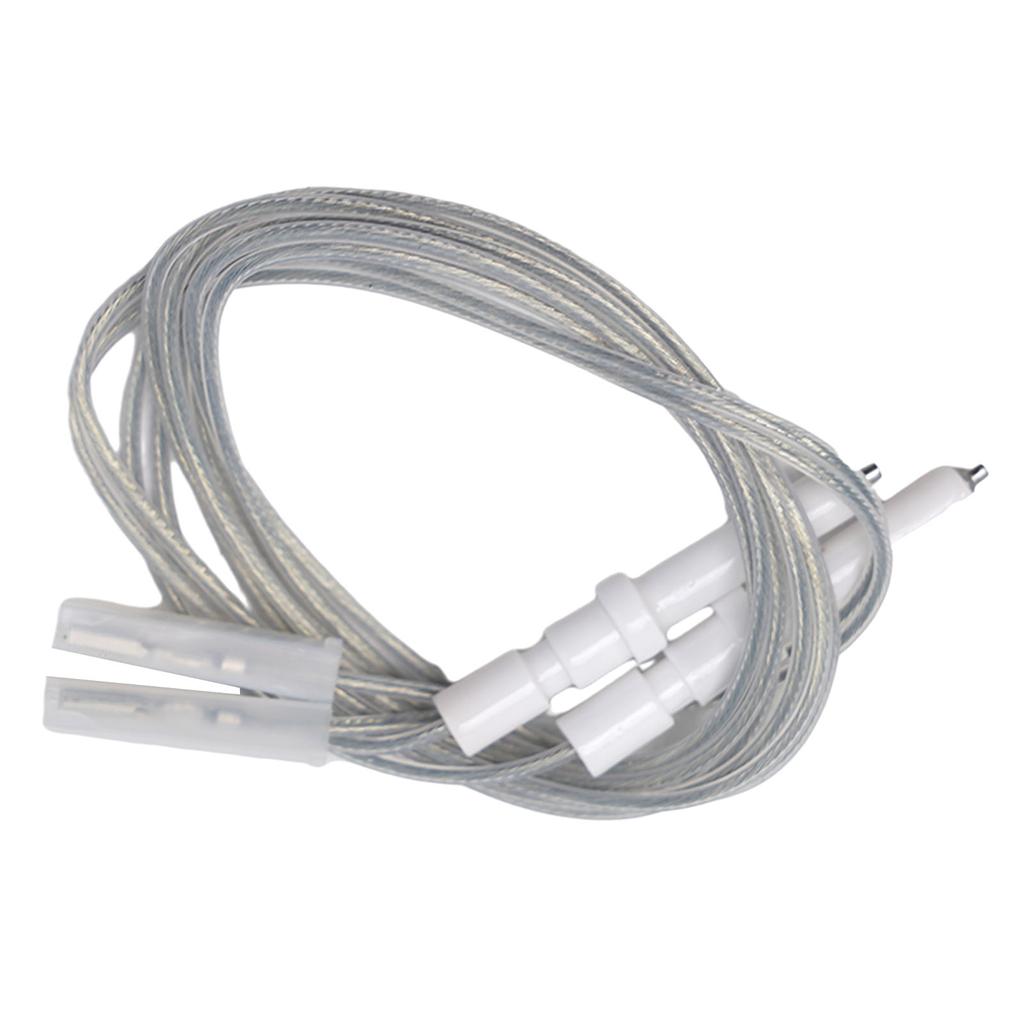 2pcs Gas Cooktop Stove Spare Igniter 35/40/45mm Electrode Spark -Plug 900mm Wire Ignition Ceramic Pin For Gas Cooker Replacement