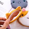 Cartoon Cat Coin Purse Plush Wallet Women's Fashion Zipper Mini Key Change Student Storage Wallet