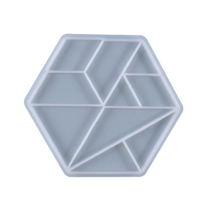 Hexagonal for Tank Figure Puzzle Mold -Building Blocks Brain Teasers Toy Mold Fun and Challenging Logical Thinking Game