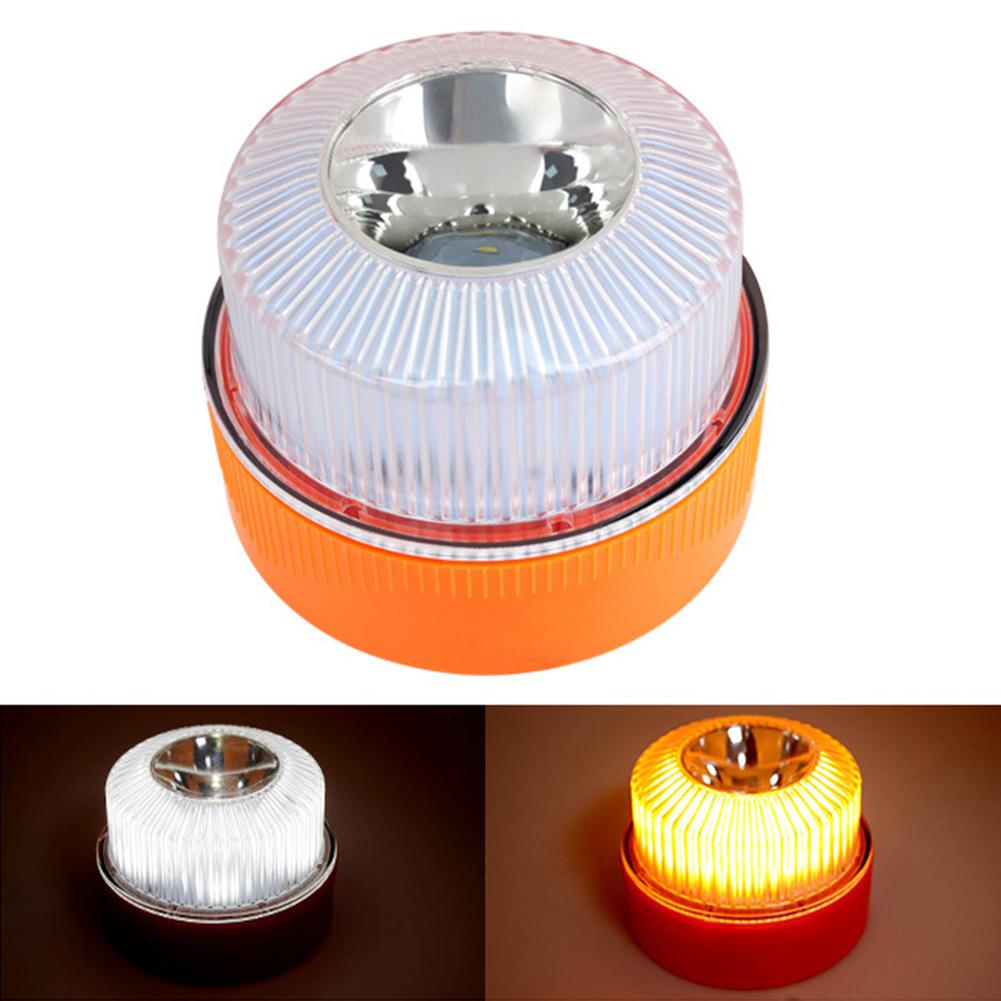 LED Car Emergency Light V16 Flashlight Magnetic Induction Strobe Road Accident Flashing Warning Light Help Safety Signal Lamp