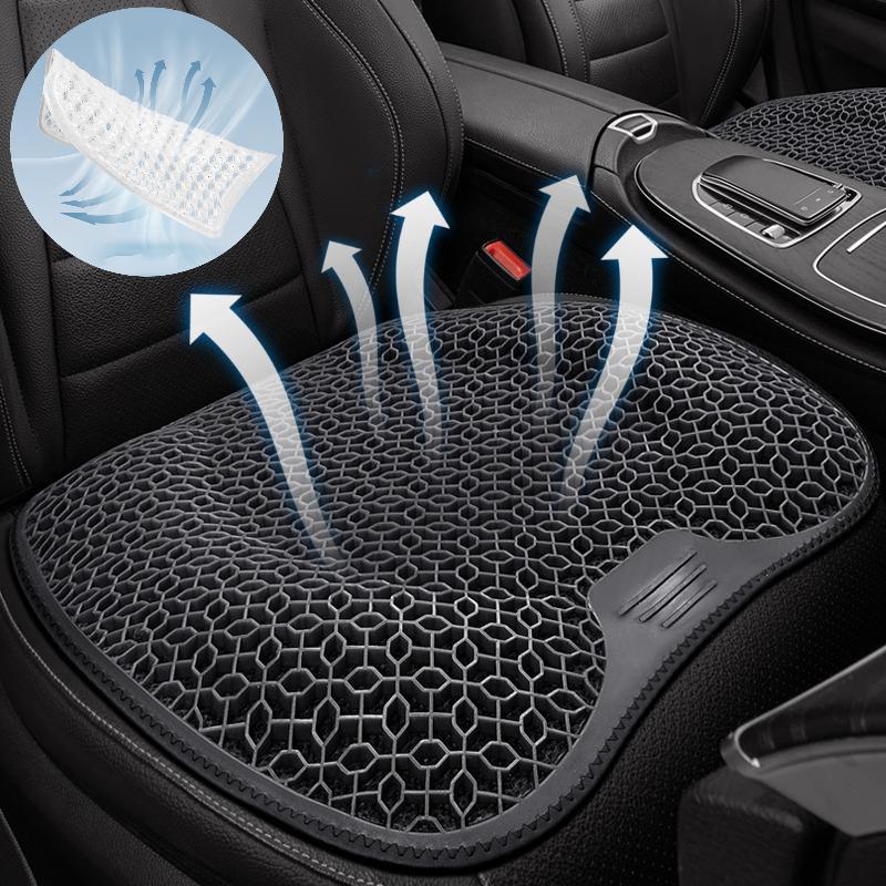 Car Seat Cushions, Summer Gel Cooling Pads, Office Ventilation Fart Pads, Honeycomb Ice-feeling Seat Cushions, Cool