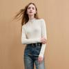 Sancai 2025 Winter Slim Fit Turtleneck Knit Top