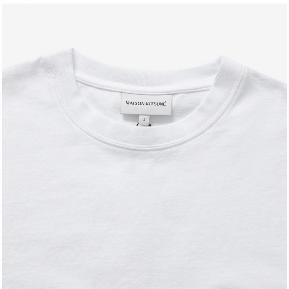 MaiSon KitSune Mm00125kj0008 P100 Speedy Fox Patch Men S Short Sleeve Tee