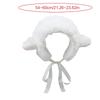 Cute Head Wrap Hair Bands for Ear Warmer Furry Lamb Ear Sheep Ear Plush Hat
