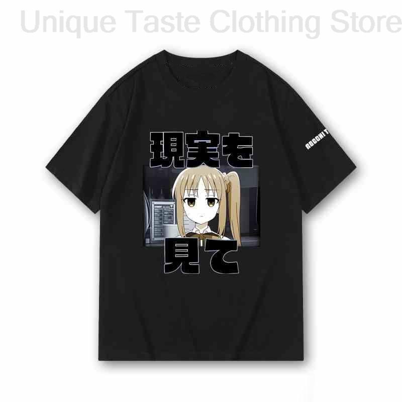

BOCCHI THE ROCK T Shirt Ijichi Nijika Cartoon Print Tshirt Unisex Women High Quality Summer Loose Cotton Short Sleeve Tee Tops 4XL