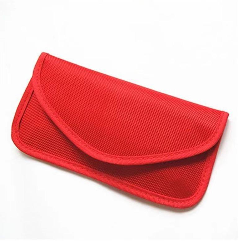 Faraday Cage Signal Blocker Case Blocking Bag Phone Car Key Keyless RFID Safe Fob Pouch Automobiles Interior Accessory