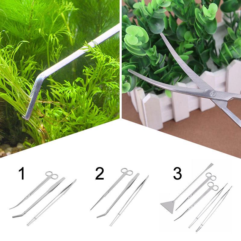 Buy Aquarium Fish Tank Algae Cleaning Tool Clamp Cleaner Long Handle