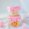 Sealed Glass Baby Food Container: Steamable, Microwaveable Portioning Bowl for Fresh-Keeping & Sampling