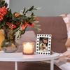 Paw Print Dog Cat Picture Frame 4x6, Dog Cat Gifts Wooden Picture Frame, Dogs Photo Frames, DogFrame, CatFrame, Gifts for DogLovers CatLovers