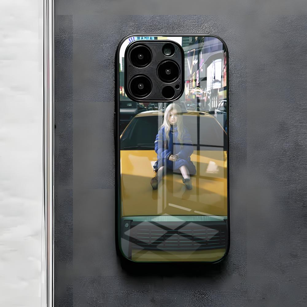 Diana Pragmata Phone Case For IPhone 17 Air 16 E Pro Max 15 14 13 Mini 12 Pro 11 Max Plus Black Glass Cover