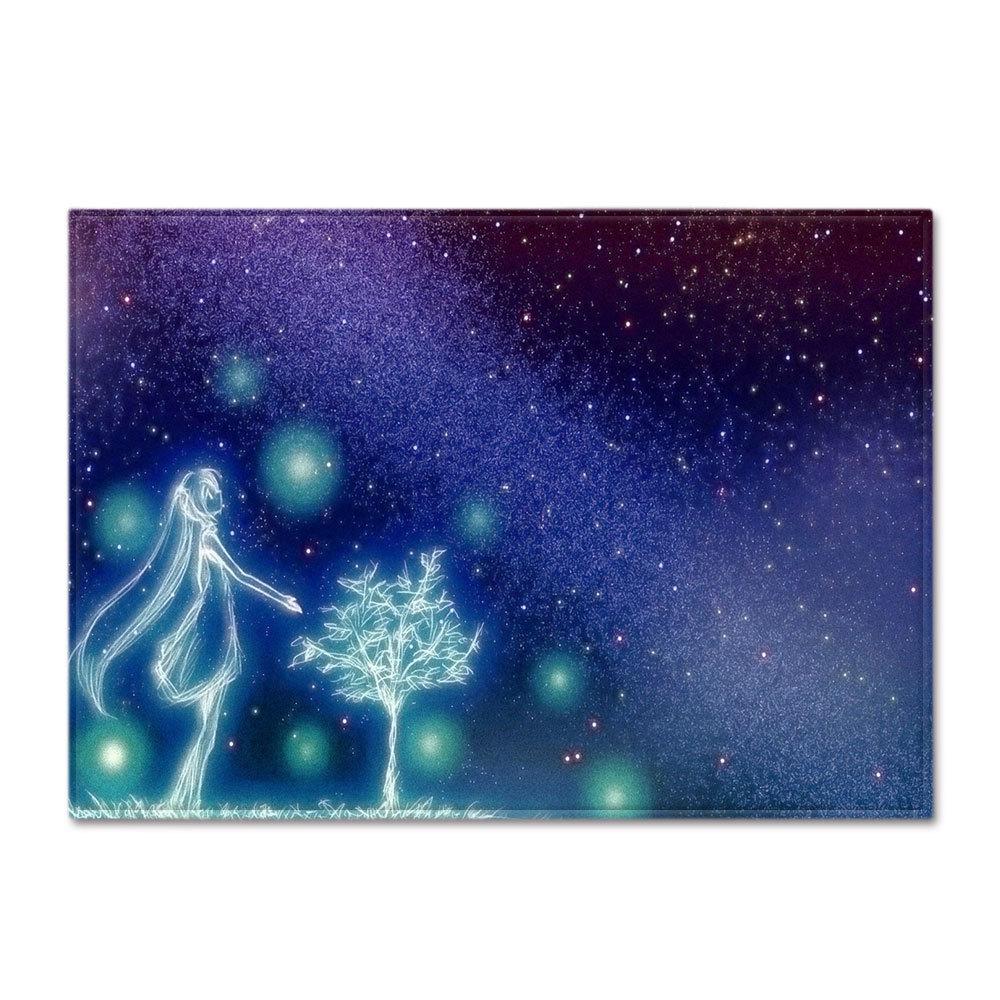 Simple Starry Sky Living Room Carpet Bedroom Dining Room Floor Mat