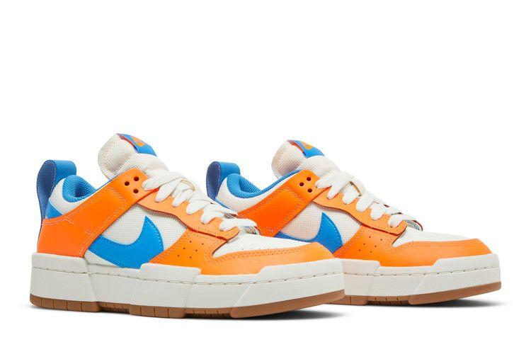 Women's Sneakers Nike Dunk Low Disrupt Supa (Women's) Sail/Light Blue/Total Orange