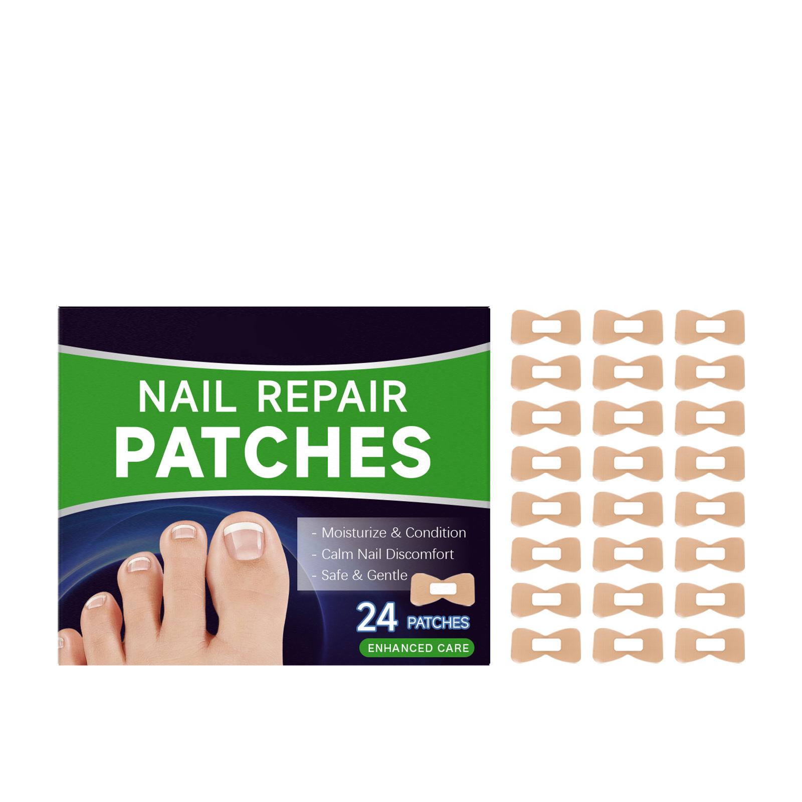 Nail Care Patch - Nourishes Nails - Smoothens Nail Surface - Nail Patch белый