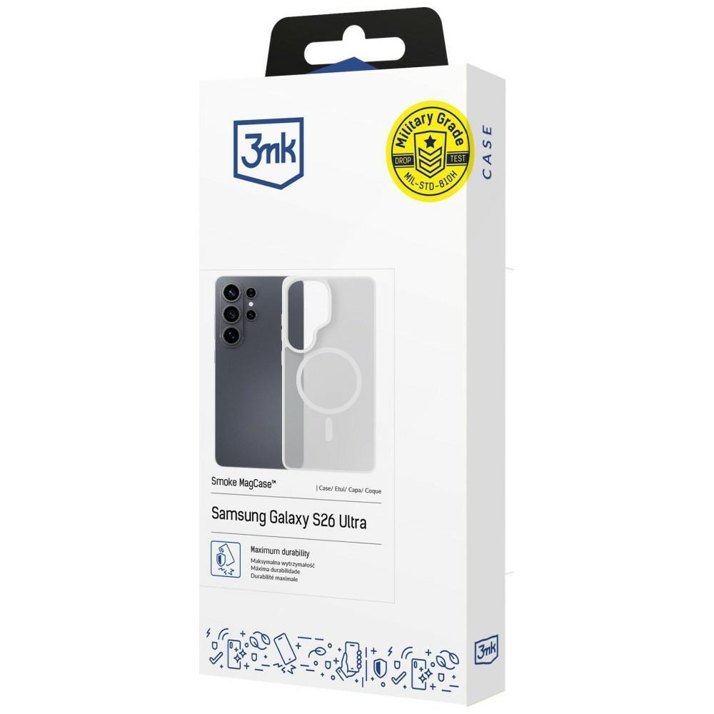 Etui 3Mk Smoke Magcase Do Samsung Galaxy S26 Ultra Biały