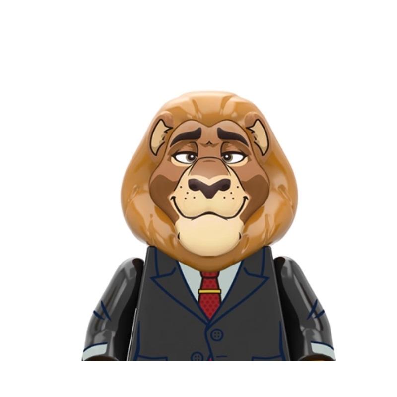 New Zootopia Set Nick Wilde Judy Hopps Building Block The Zoo fox rabbit bear sloth cattle lion Mini Action Figure Toys