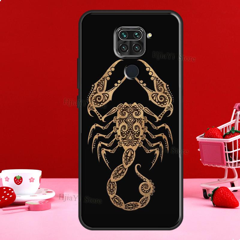 Scorpion Case For Xiaomi Redmi Note 11 10 9 8 12 Pro Plus 12S 11S 10S Cover For Redmi 12C 10C 10A 9C