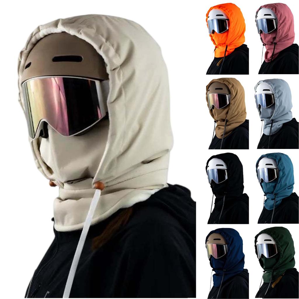 Multifunctional Three-In-one Plush And Thickened Lei Feng Hat For Men And Women Outdoor Cycling And Skiing Sunshade Cold-Proof Down Warm Gat