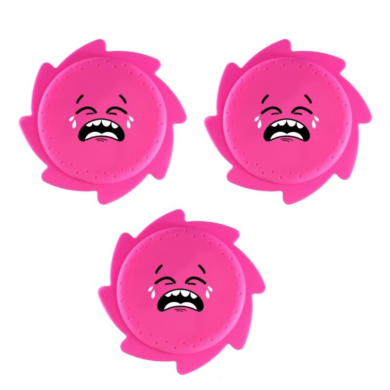 Pack of 3 Water Sprinkling Flying Disc Beach Toy with Soft Silicone Texture Suitable for Kids Water Game